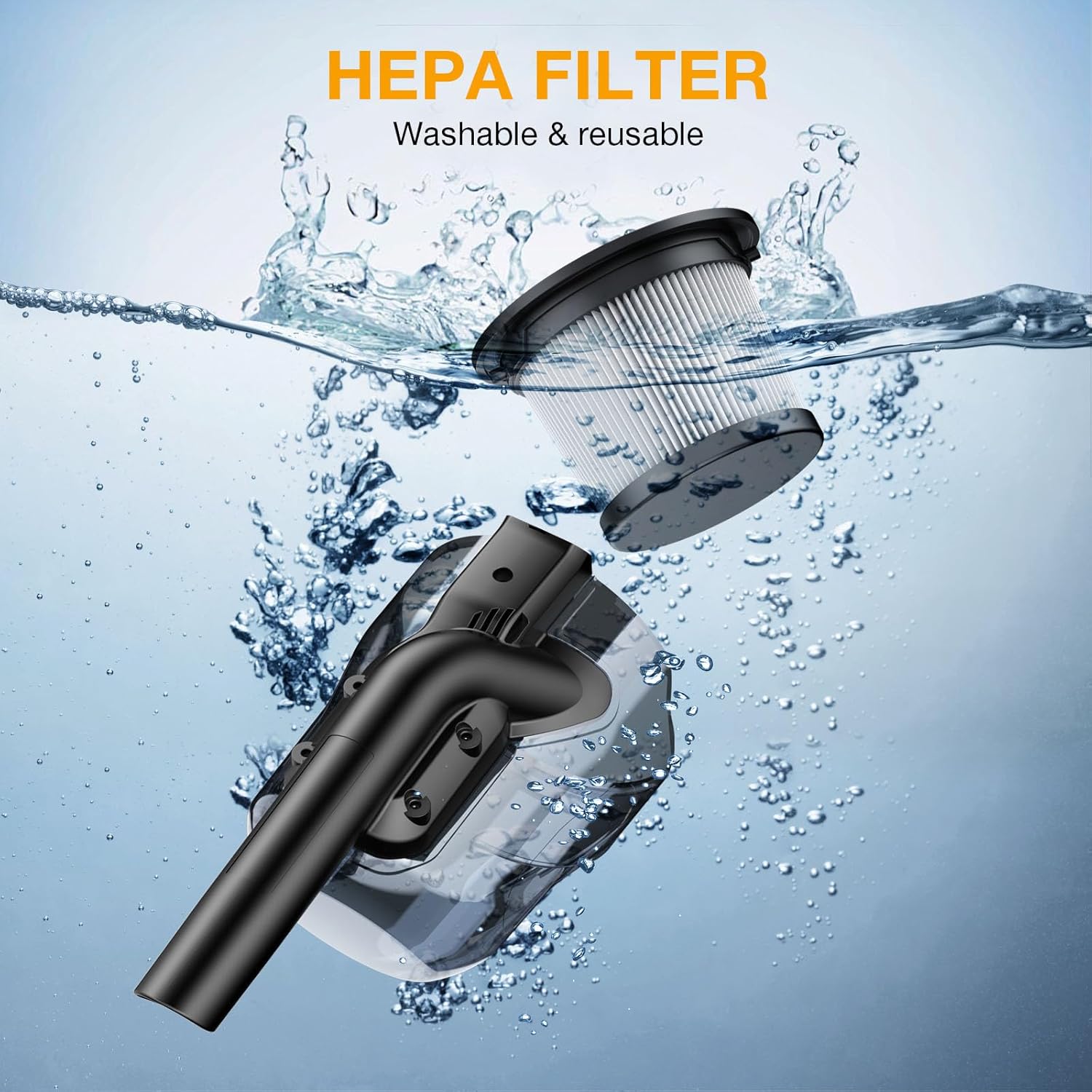 For makita 18V Battery Handheld Vacuum Cleaner Filter Electric Cordless Vacuum for Home Car Pet Hair Clean