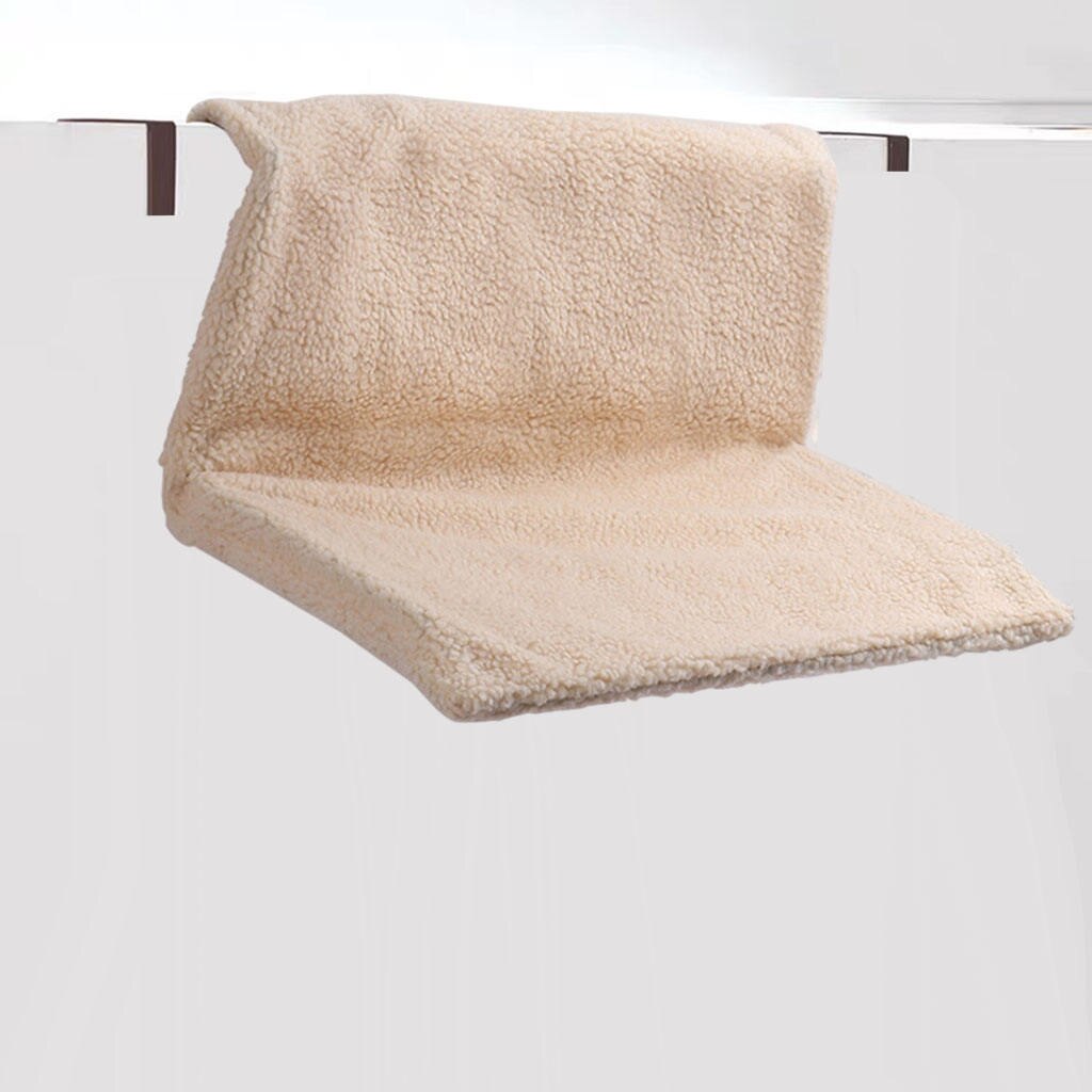 Folding Hammock Bed Cats Cozy Shelves Beds Pet Furniture Cage Detachable Kitten Warm Hanging Cat Radiator with Rack