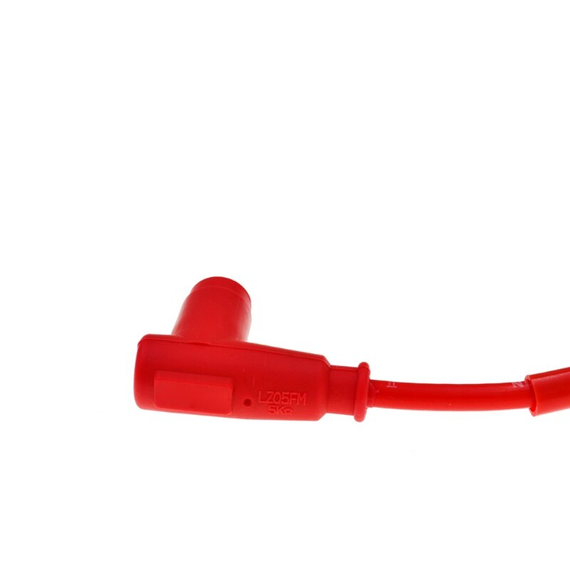 652F Spark Plug Iridium Power Cable Wires Universal Motorcycle Ignition Line Cable Scooter Engine Starting Cable