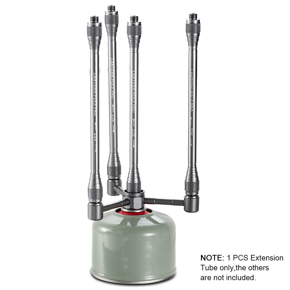 Przedłużacz latarni gazowej przedłużacz świetlówka przedłużenie lampy kempingowej na kemping piesze wycieczki