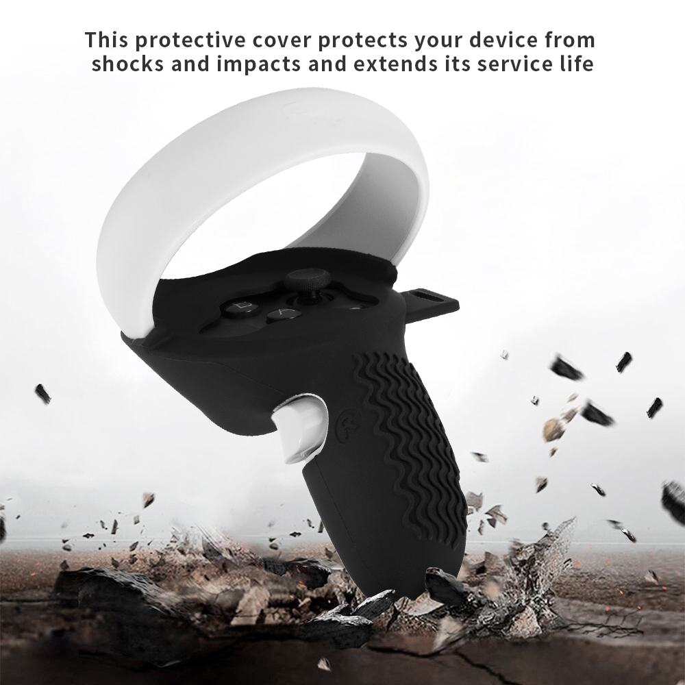 Hand Grip Cover For Oculus Quest 2 VR Touch Controller Case Handle Sleeve Protective Cover Strap For Oculus Quest 2 Accessories