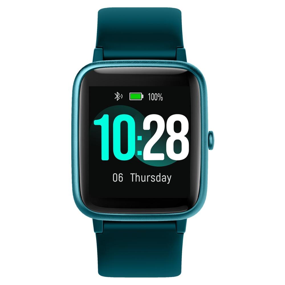 Ulefone Watch Smartwatch 5ATM Waterproof Band Heart Rate Sleep Monitoring For Android IOS: Turquoise