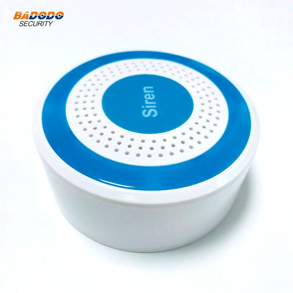433MHz Wireless Strobe Siren Sound Light Siren 100dB sound alarm standalone siren for wireless intelligent security alarm system