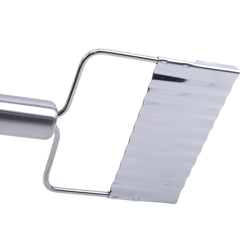 Kitchen Cooking Tool Stainless Steel Vegetable Fruit Wavy Cutter Potato Cucumber Carrot Waves Cutting Slicer
