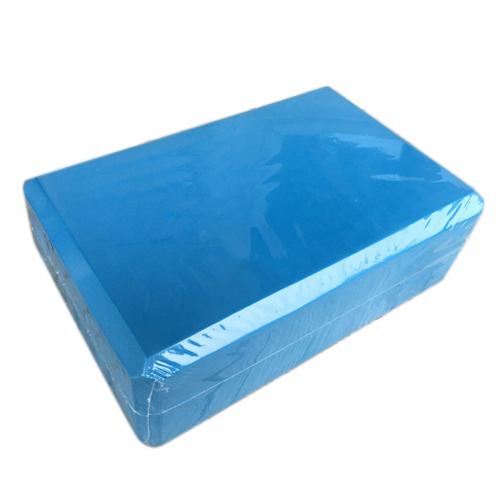 2Pcs Yoga Blok Eva Foam Baksteen Stretching Aid Gym Pilates Oefening Fitness Tool Yoga Blok Oefening Fitness Sport: Deep Blue