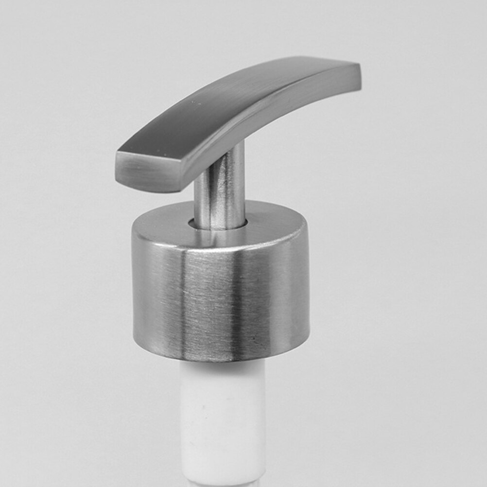 Stainless Steel Lotion Dispenser Pump Travel Bottle Pump for Shampoo Hand Soap Bottles: 1 pcs