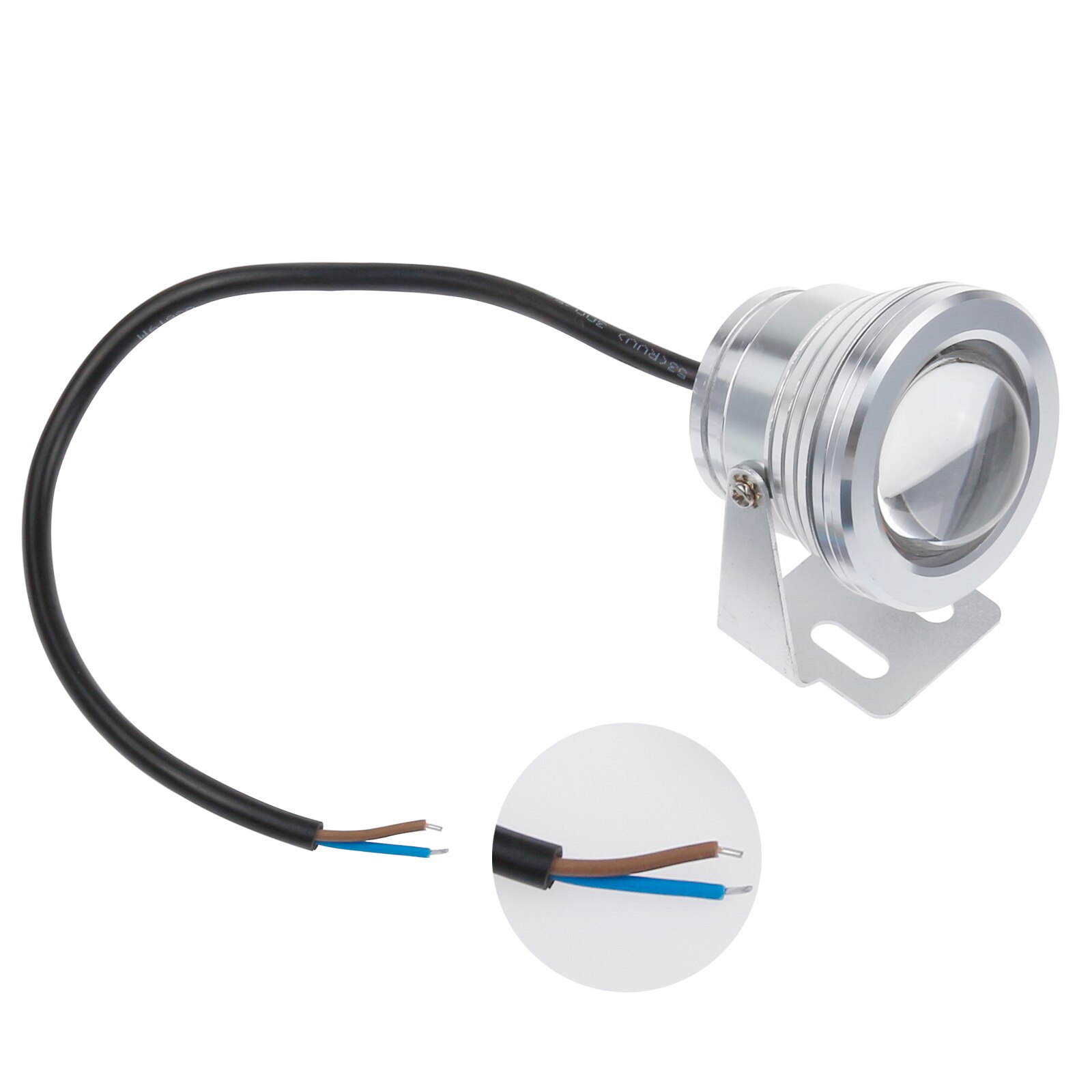 10w 12v vedenalainen led -valo 1000lm korkea vedenpitävä  ip68 maisema suihkulähde allas akvaario valot monivärinen ulkovalaisimelle