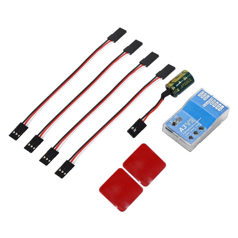 A3 V2 flight controller stabilizer 4 flight modes for RC airplane Airplane RC Metal accessory for RC lovers