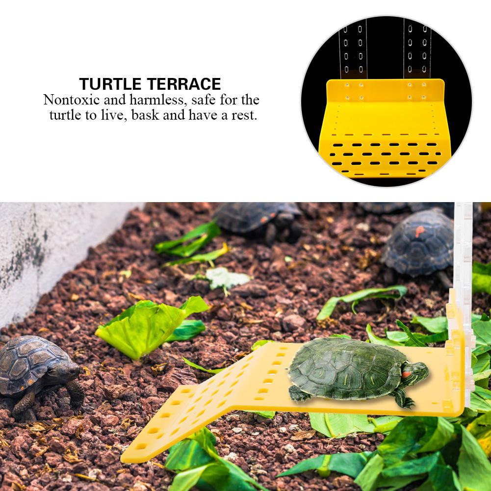 Aquarium aquarium reptiel schildpad zonneplatform decoratie acryl schildpad drijvend platform terras