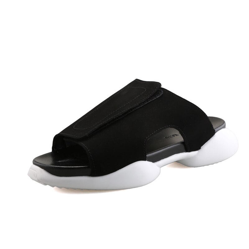 Män slip on gladiator tofflor män designers bekväma strandsandaler män supercoola mule sko män sandaler