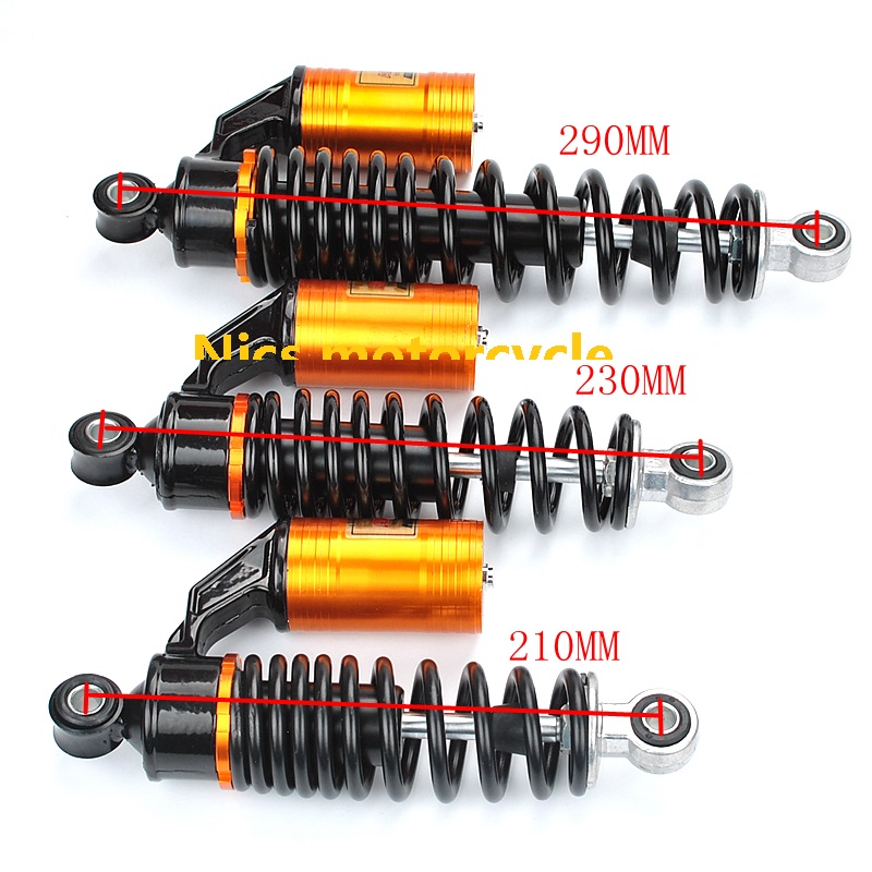 A pair of 21-23-29CM rear shock absorber suspension with electric scooter motorcycle ATV rear shock absorber