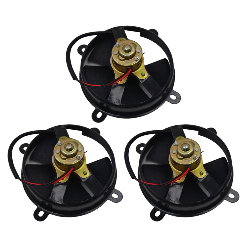 3x Radiator Cooling Fan Assembly Universal For 150cc ATV Quad Buggy Scooter