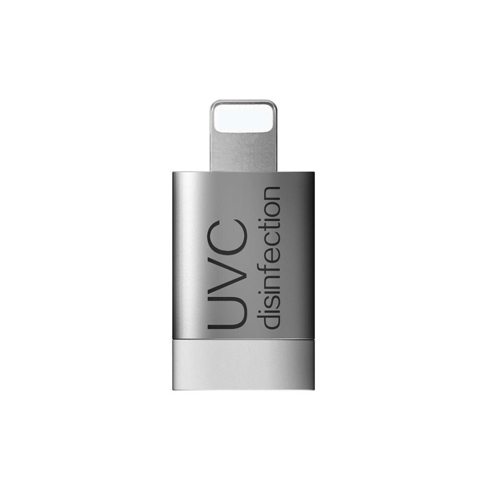 Mini esterilizador instantáneo portátil de 5S, lámpara UV, esterilizador de superficies, máquina de desinfección con interfaz tipo C/IOS: IOS interface