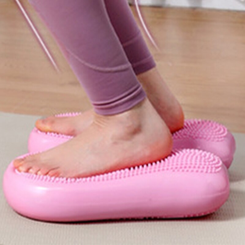 Mini équipement de Fitness pour jambes fines, équipement de perte de poids, Stepper gonflable, entraînement à l&#39;équilibre, pédale d&#39;entrainement