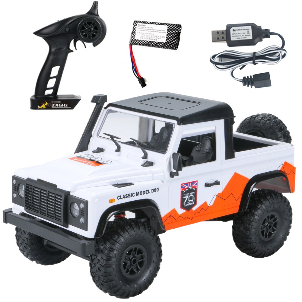 MN99A 1:12 Vrachtwagen LED Verlichting Kids Speelgoed Volledige Schaal Elektrische RC Auto Met Afstandsbediening Racing Off Road Kinderen rock Crawler