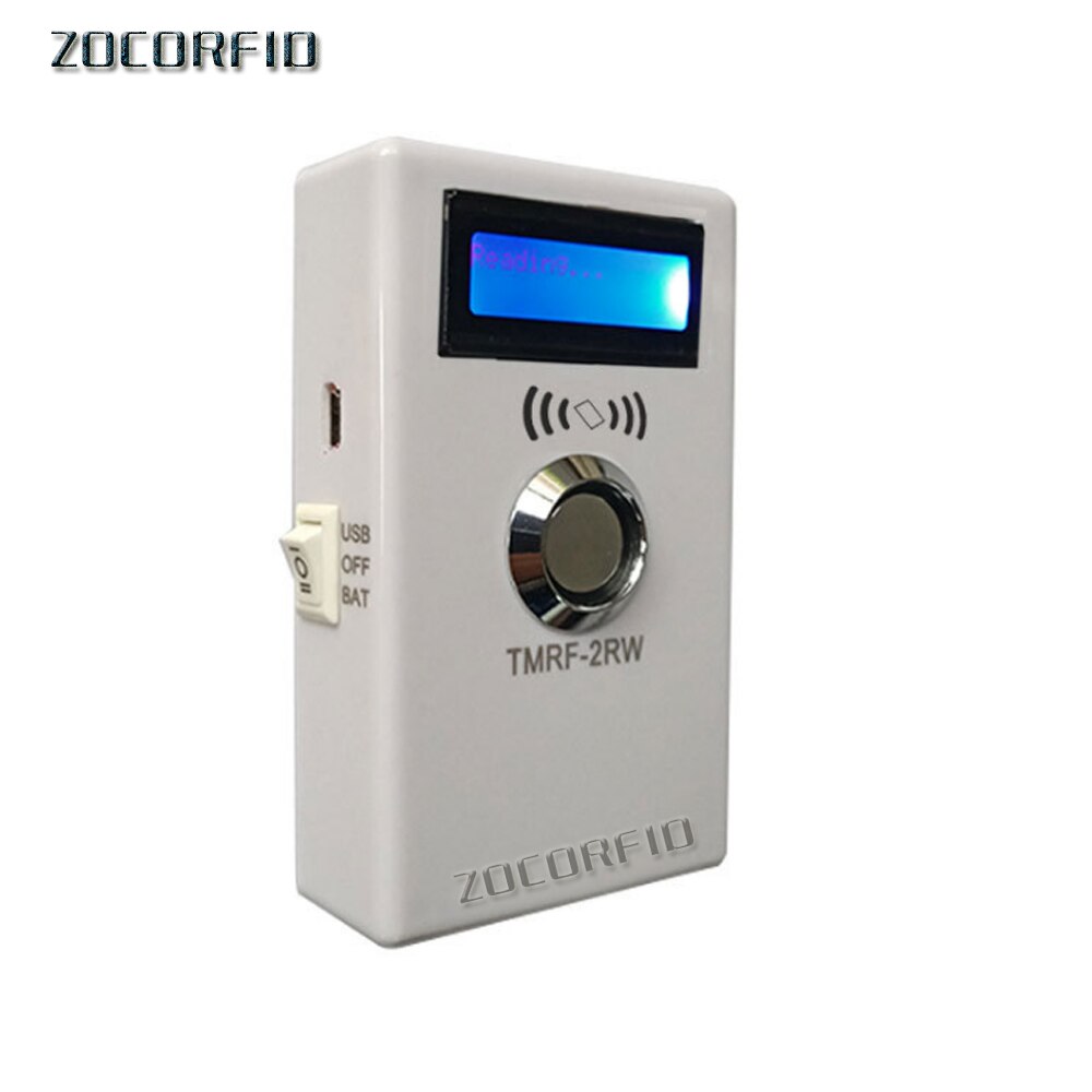 RFID ibutton Copier Duplicator handheld RW1990 TM1990 TM1990B ibutton DS-1990A I-Button 125KHz EM4305 T5577 TM card Reader