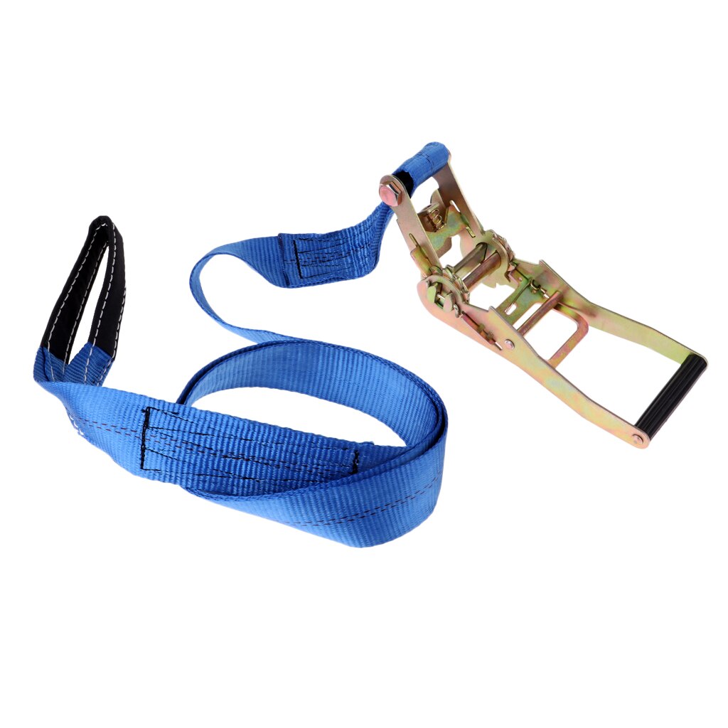Kit de Slackline de alta resistencia, cuerda ajustada y trinquete de tensión para jardín, patio trasero, Camping al aire libre, fiestas de cumpleaños, 36 pies x 2&#39;&#39;: Blue 