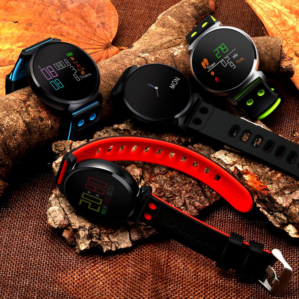 Pulsera inteligente multifuncional K2 4,0, reloj inteligente redondo resistente al agua IP68, pantalla OLED de 0,95 pulgadas para teléfonos Android e iOS