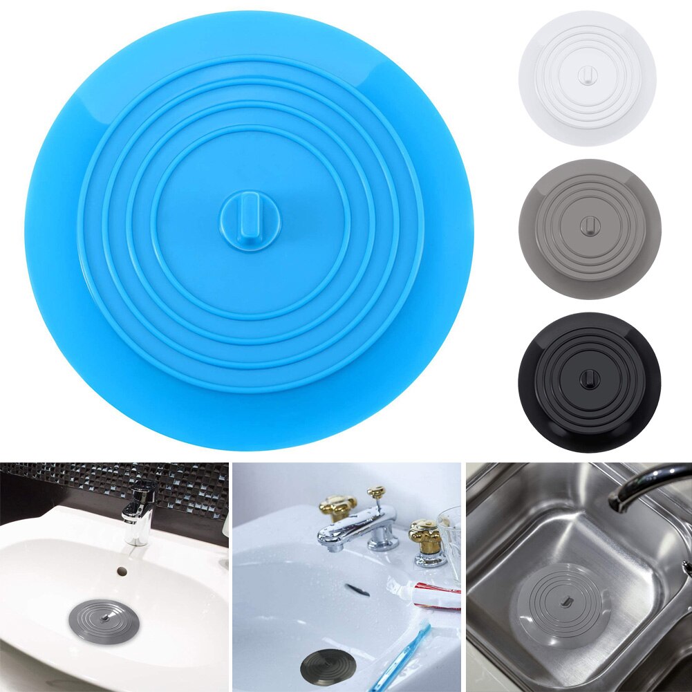 15cm Round Large Silicone Sink Plug Floor Drain Cover Rubber Stopper Bathtub Drain Plug TB