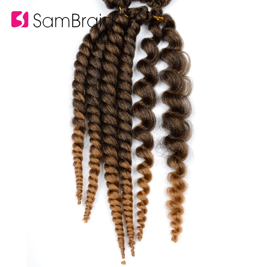 Sambraid Crochet Braids Box Braids 14 Inch Synthetic Braiding Hair Extensions Crochet Braiding Hair For Women