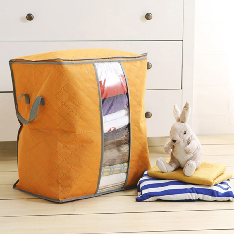 Sac de rangement pliable pour vêtements | Organisateur de ménage, sac à poussière de finition de couette, organisateur de voyage lavable, sac d'emballage de Cube pour bagages