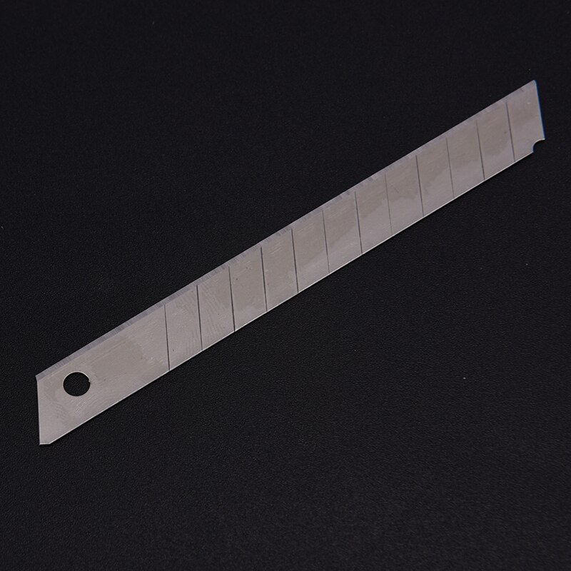 10/box X9mm Plastic Replacem Utility Knife Blades Stainless Steel Snap Off Letter Cutter Opener