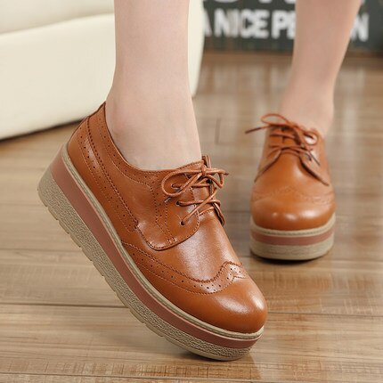 Femmes richelieu chaussures souples femme plate fo. Grandado