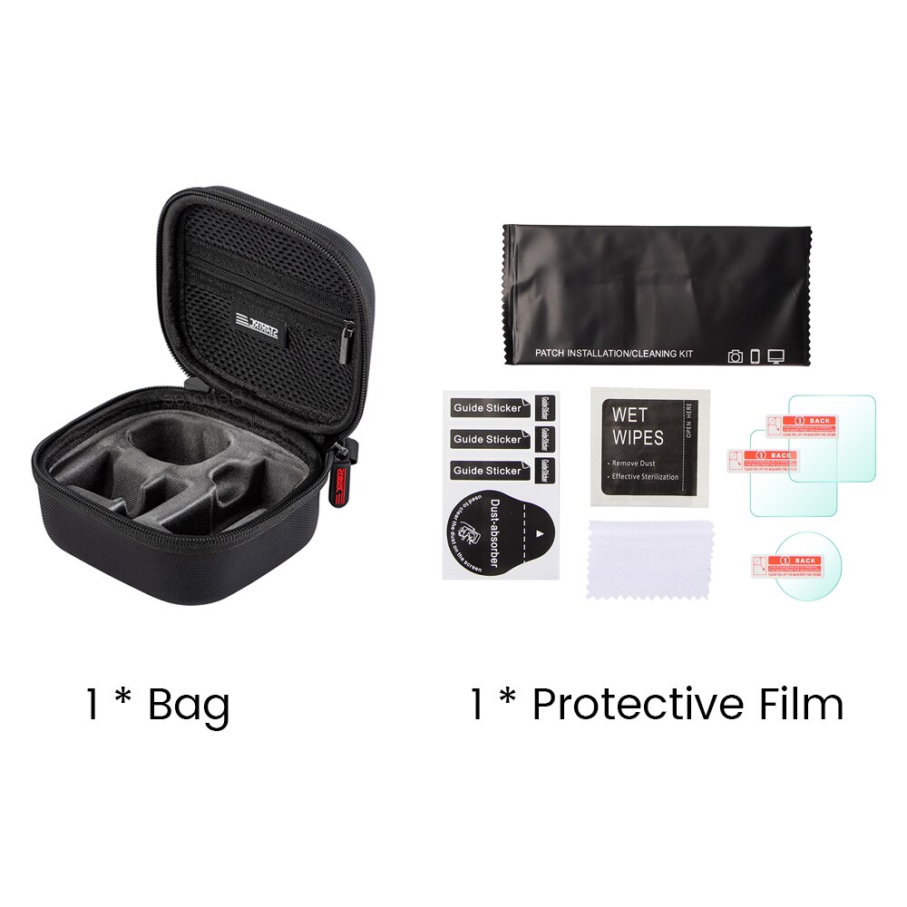 DJI Action 2 Portable Storage Case Handbag Carrying Case Magnetic Shell Cover for DJI Osmo Action 2 Sport Camera Accessories: Combo 1