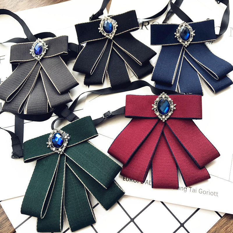 Handgemaakte Britse Stijl Retro Diamond Solid Strikjes Voor Mannen Wedding Groomsman Bowtie Stropdas Mode Accessoires