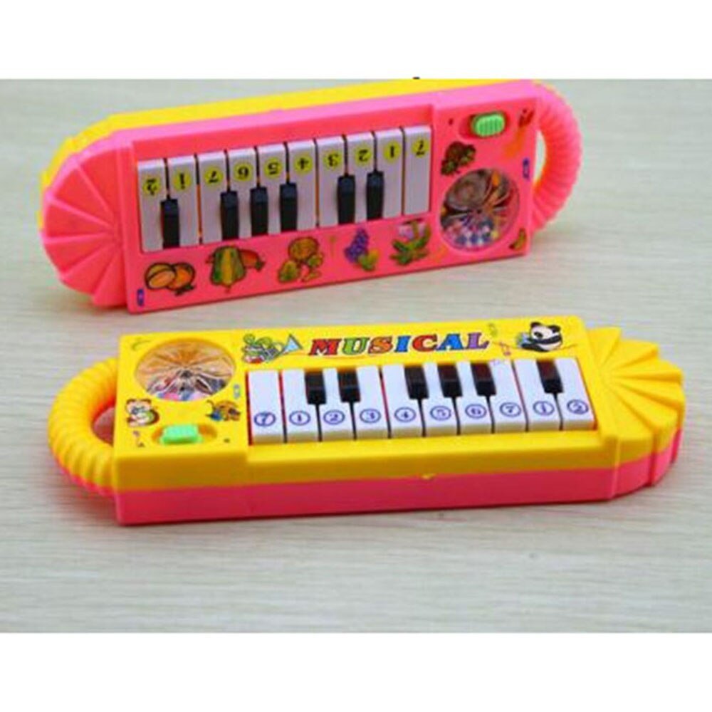 Plastic Piano Speelgoed Zoete Musical Developmental Elektronische Voor Kind Willekeurige Kleur EEN