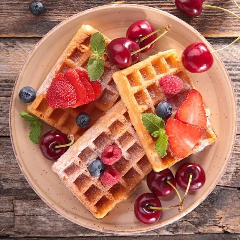 Wafelijzer Oven Wafels Mold Lade Siliconen Mould Pan Cookies Cakevorm Bakvormen Diy Craft Donuts Maker Keuken Accessoires