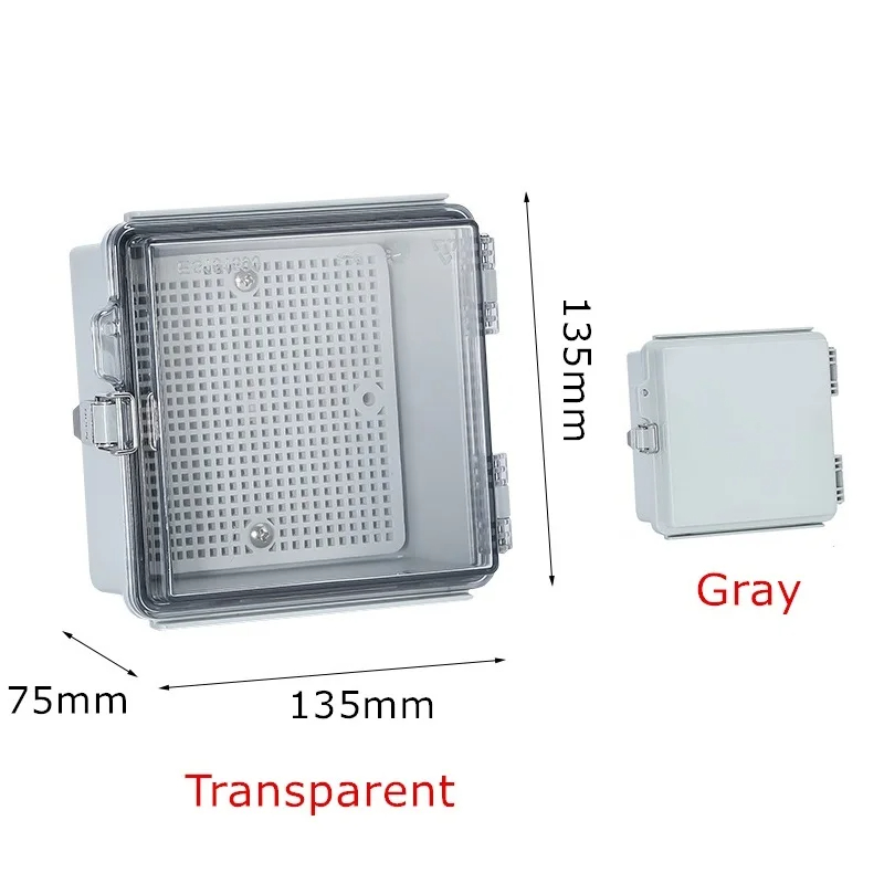 IP67 Waterproof Gray/Transparent Cover Enclosure Juction Box ABS Plastic Outdoor Electronic Instrument Hinge Case: 3XL / army green