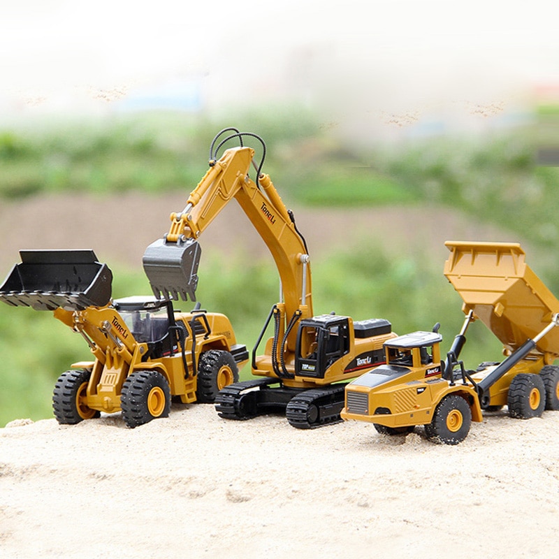 In Lega di alta Simulazione Giocattoli 1:50 Bilancia Die-cast Modello Idraulico Navvy Loader Bulldozer Ingegneria Macchina di Costruzione I Regali Dei Ragazzi