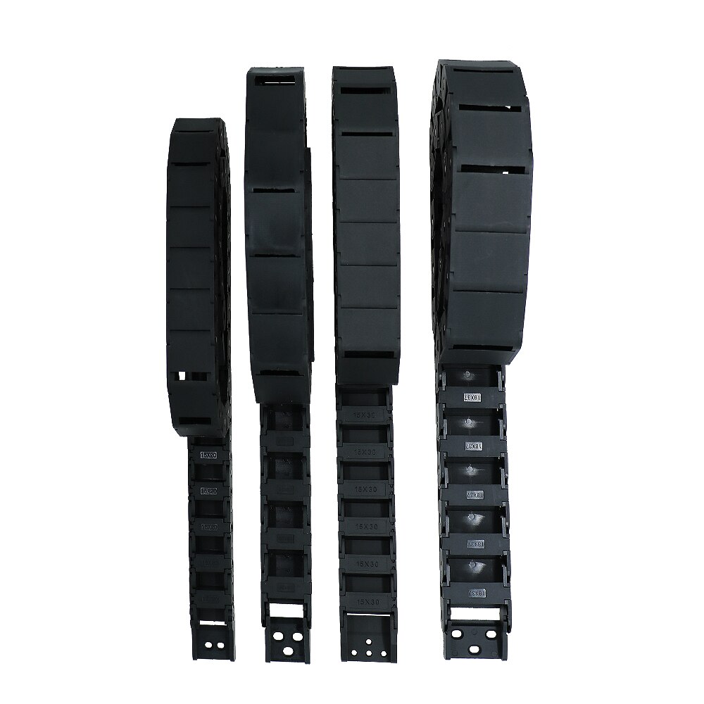 R38 18X18 18X25 18X37 18X50 Kabel Kettingen Brug Type Semi-Gesloten plastic Sleepkabel L 1M Voor Cnc Router