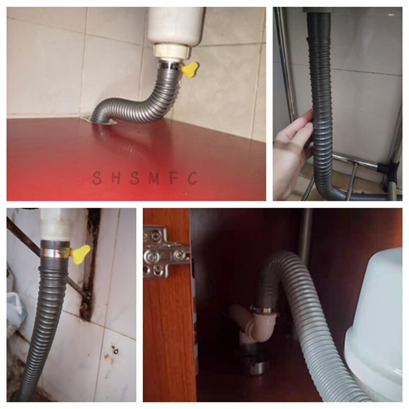 1pc 32mm Länge 30 ~ 500cm Größe Aquarium Wellrohr Durable Fisch Tank Einlass Outlet Schlauch Gärten wasser Rohr Liefert Armaturen
