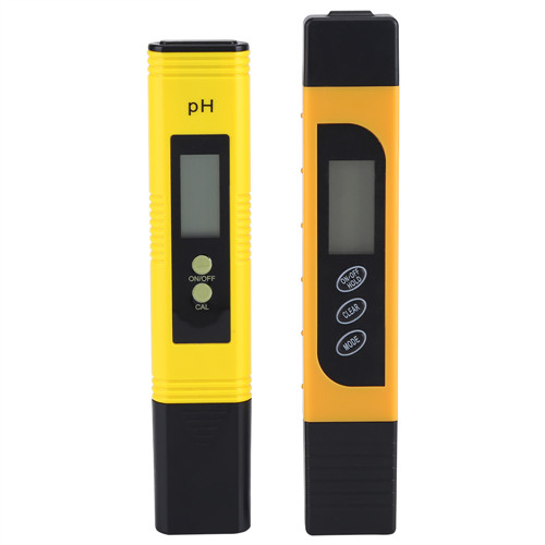 Digital Total Dissolved Solids Meter Or PH Meter Electrolyzer Iron Bars Water Temperature Tester Pen: TDS and PH Meter