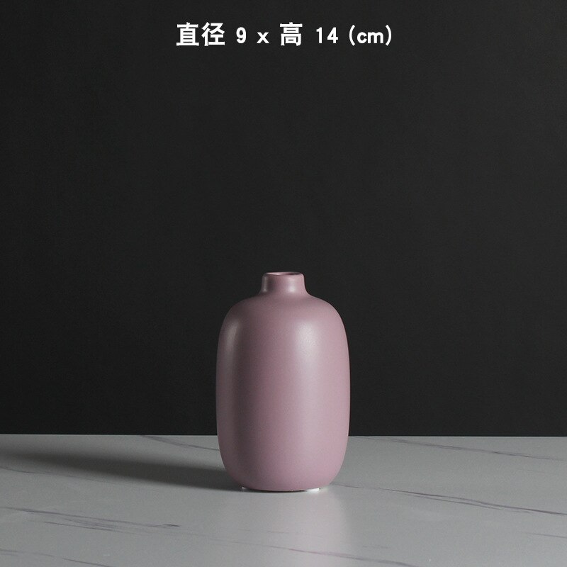 Morandi bloemenvazen klein voor eettafel woonkamer bruiloft middelpunt hotel kantoor scandinavische huisdecoratie keramische vaas pot: 3