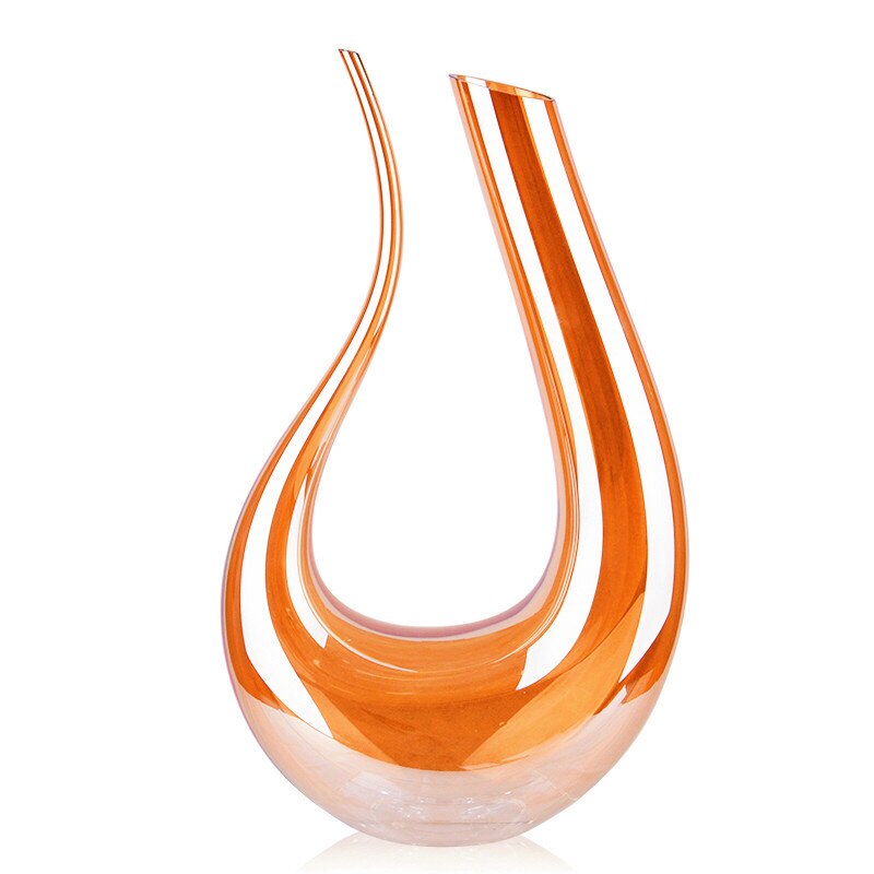 Grande carafe à décanter de 1500ML en cristal, verres à Champagne de Brandy et de vin rouge faits à la main, bouteille, pichet, aérateur pour Bar familial: 1200ML
