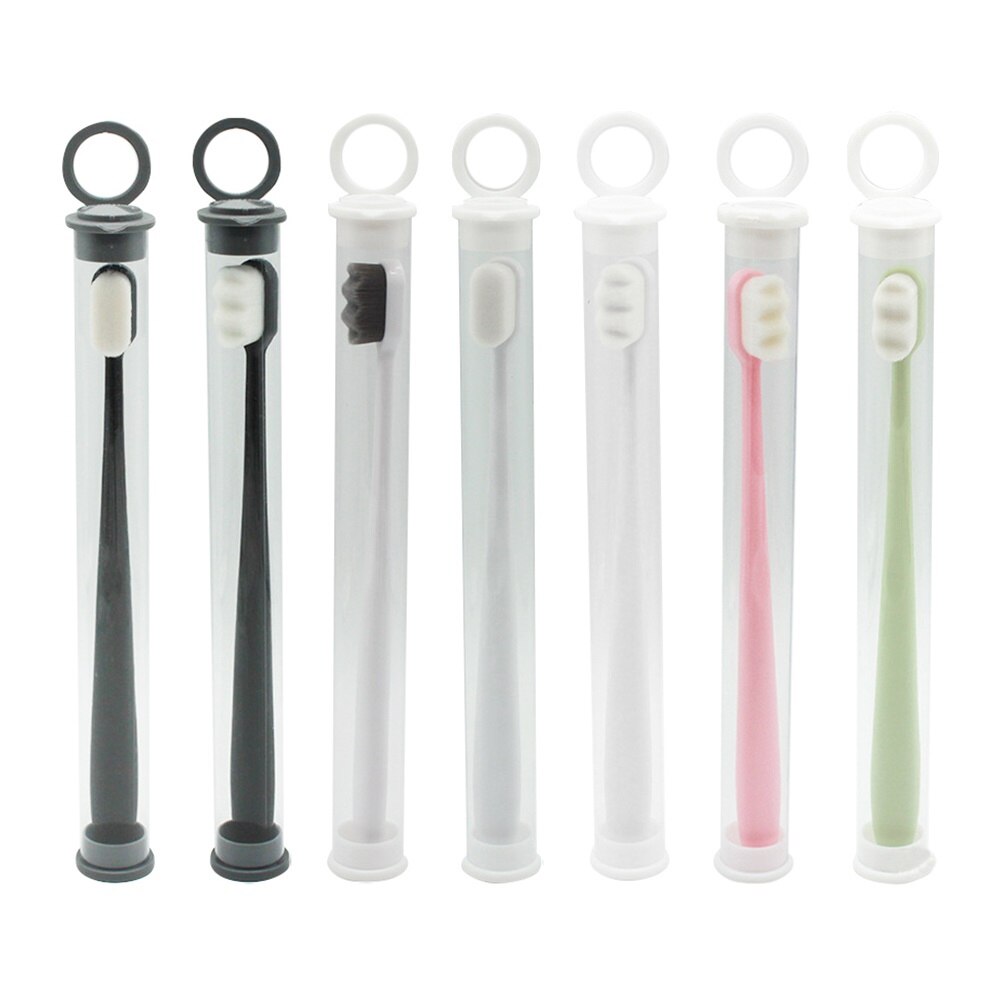 Portable Ultra-fine Soft Bristles Oral Cleaning Toothbrush Dental Care Supplies