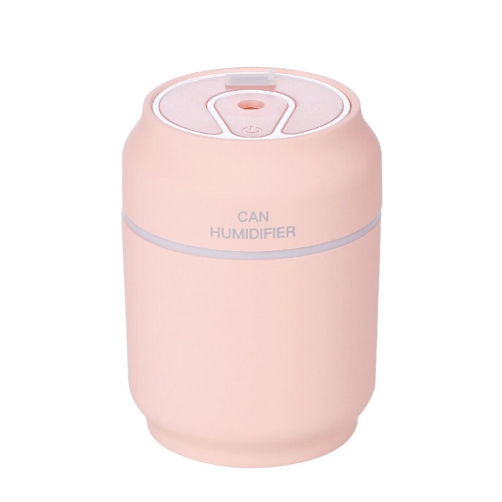 Multi-Function Home Humidifier Mist Diffuser 3-in-1 Can USB LED Light Fan Mini Desk Lamp Home Office Desk Decor Air Humidifier