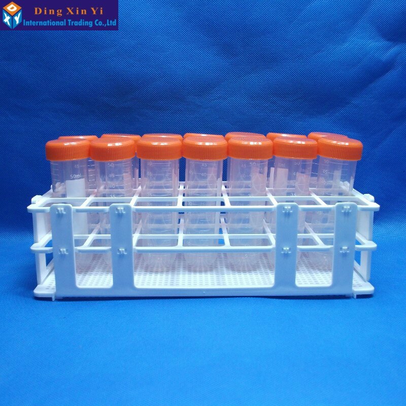 50ml 21 vents Centrifuge Tubes stand +21PCS 50ML round-bottom centrifuge tubes