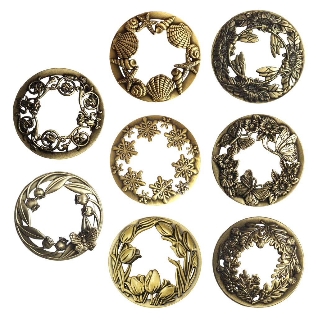 Exquisite Zinc Alloy Candles Topper Candle Sleeves Accessories Home Decor