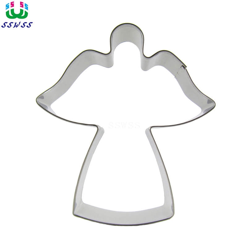 Cake Cookie Biscuit Bakken Mallen, Liefde De Grote Angel Vormige Taart Decoreren Fondant Snijders Gereedschap, Directe Verkoop