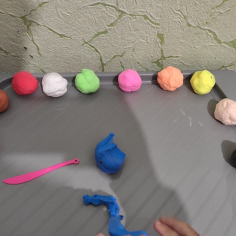 36 Kleur Licht Zachte Klei Diy Speelgoed Kinderen Educatieve Air Droog Polymer Plasticine Veilig Kleurrijke Licht Klei Speelgoed Willekeurige kleur