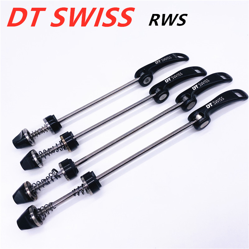 DT Swiss RWS Road - Perno Assale Per Ruota Strada In Titanio 130 X 5 Mm Con Leva In Alluminio