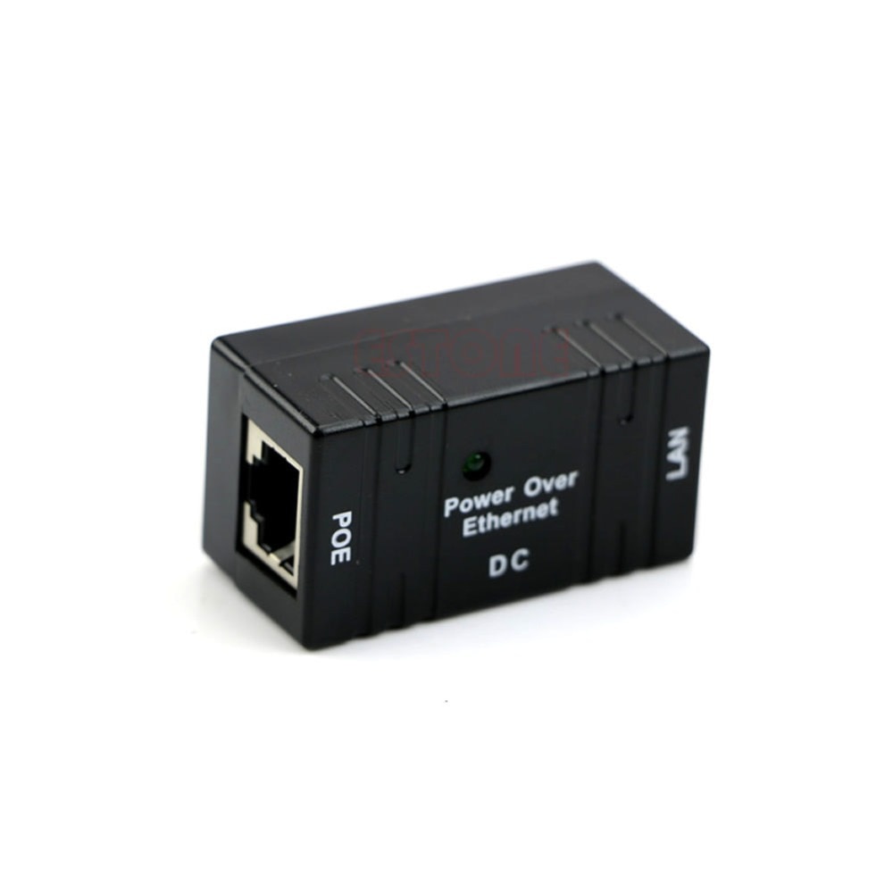 Passive PoE Injector Adapter Splitter over Ethernet For IP Camera LAN Network AP