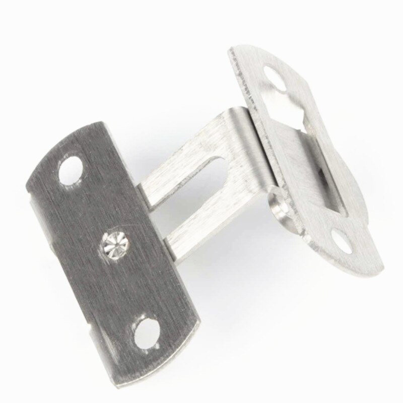 5 unids/lote de acero inoxidable, 90 grados, hebilla de ángulo recto, Perno de puerta de gabinete de ventana