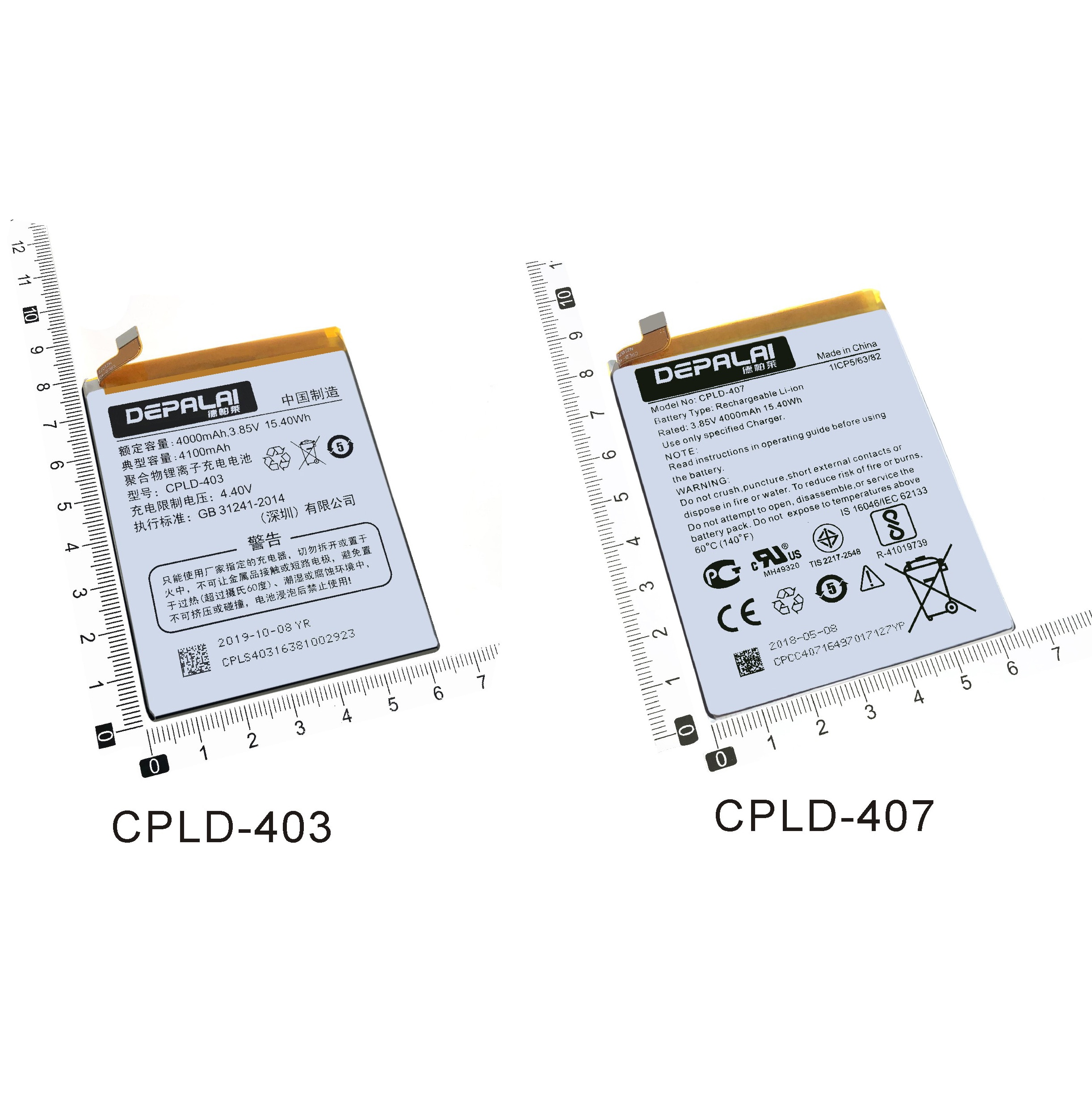 CPLD-403 CPLD-407 Batterij Voor Letv Leeco Coolpad Cool1 R116 C106 C106-7 C106-9 C107-9 Coolpad Play6 COR-I0 VCR-A0 Batterijen