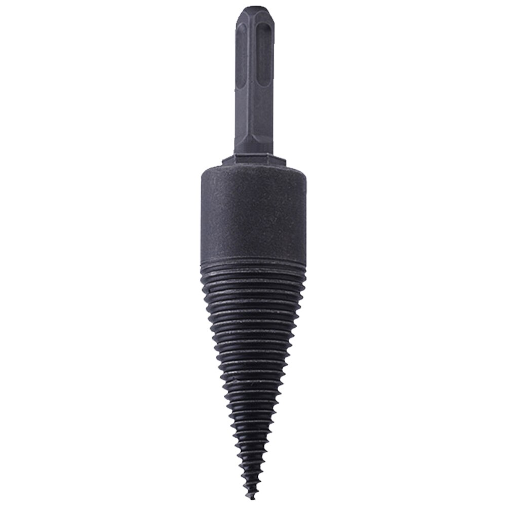 Hexagonal/Square/Round Shank Firewood Drill Bit Chop Wood Splitter Screw Splitting Reamer Tool