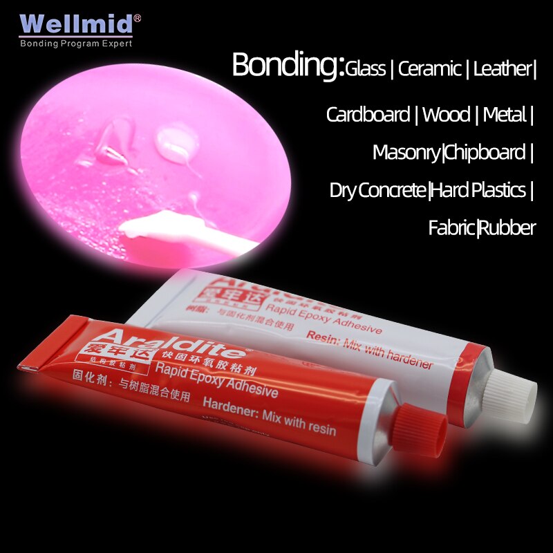 Araldite DIY Household 5 Mins Rapid AB Glue Resin Epoxy Adhesive 60g Furniture Bonds Jewelry Fast Repair Metal Plastics Ceramics